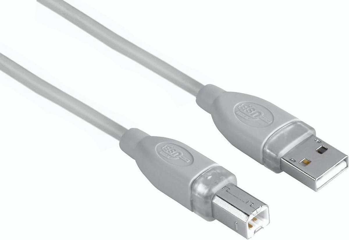 Hama USB 2.0 A Male naar USB 2.0 B Male - 3 m