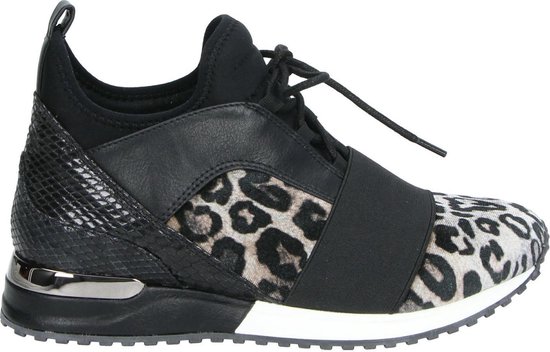bevind zich klein Decoratie La Strada dames sneaker - Zwart multi - Maat 42 | bol.com
