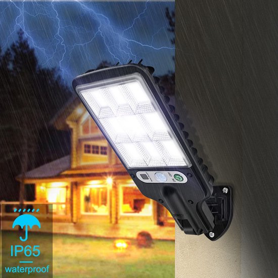 Lampes solaires de jardin avec télécommande-IP65-180 COB LED-capteur de  mouvement de... | bol.com