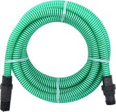 vidaXL-Zuigslang-met-PVC-koppelingen-1,1''-10-m-PVC-groen