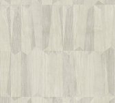PAPIER PEINT ASPECT BOIS | Rétro - gris beige crème - AS Création Nara