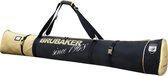 BRUBAKER Carver Pro St. Moritz skiszak voor 1 paar ski's en stokken 170 cm of 190 cm - zwart goud