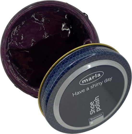 Marla Shoe polish - Schoenpoets - (036) Aubergine - 50 ml