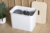 SmartStore - Collect Opbergbox 76 liter Set met Deksel - Gerecycled Kunststof - Bruin