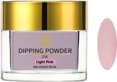 AT-Shop - Dipping Powder - 256 Light Pink- Te Gebruiken met elk merk Dip Powder - Dip poeder - Dip nagel - Nailart - Nail- Pink Gellac starter set