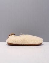 UGG PLUSHY SLIPPER W - Dames pantoffels - Kleur: Wit/beige - Maat: 39