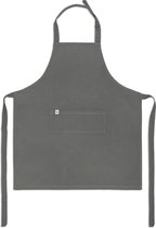 Cook with Happiness keukenschort 75x90cm off-black