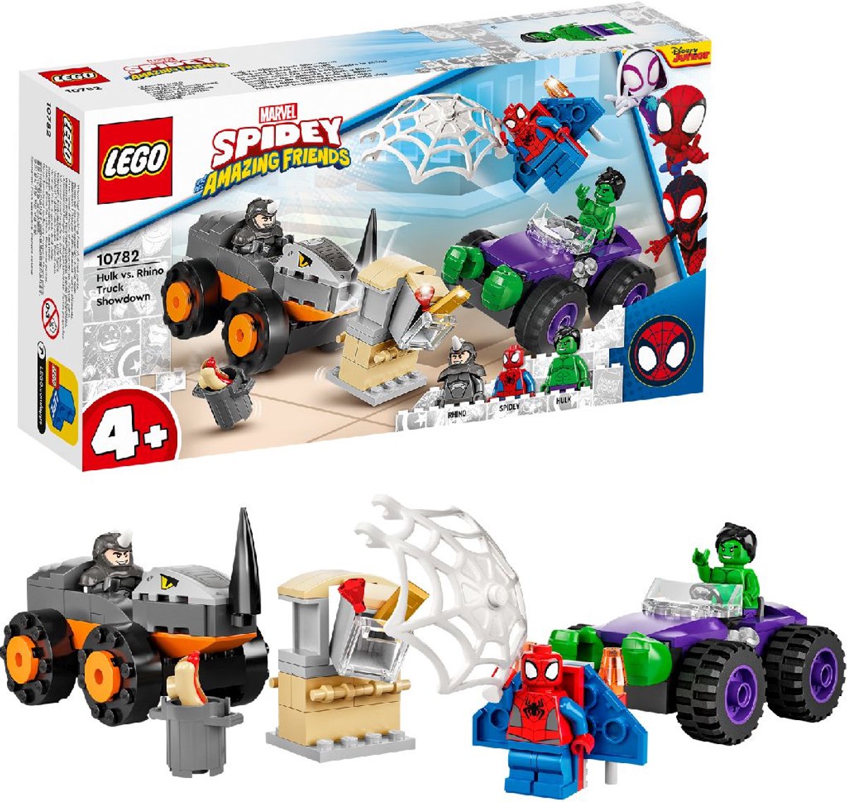 LEGO Marvel Spider-Man Hulk vs. Rhino truck duel - 10782 — afbeelding 23