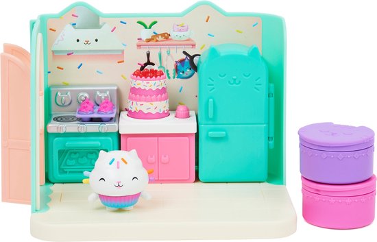 Gabby's Poppenhuis - Cakey's Keuken-speelset