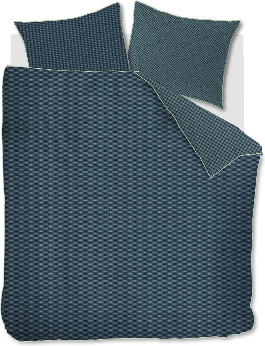 Kardol Richmond dekbedovertrek - Tweepersoons - 200x200/220 - Blauw Groen