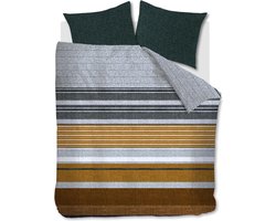 Beddinghouse Arvin dekbedovertrek - Tweepersoons - 200x200/220 - Groen