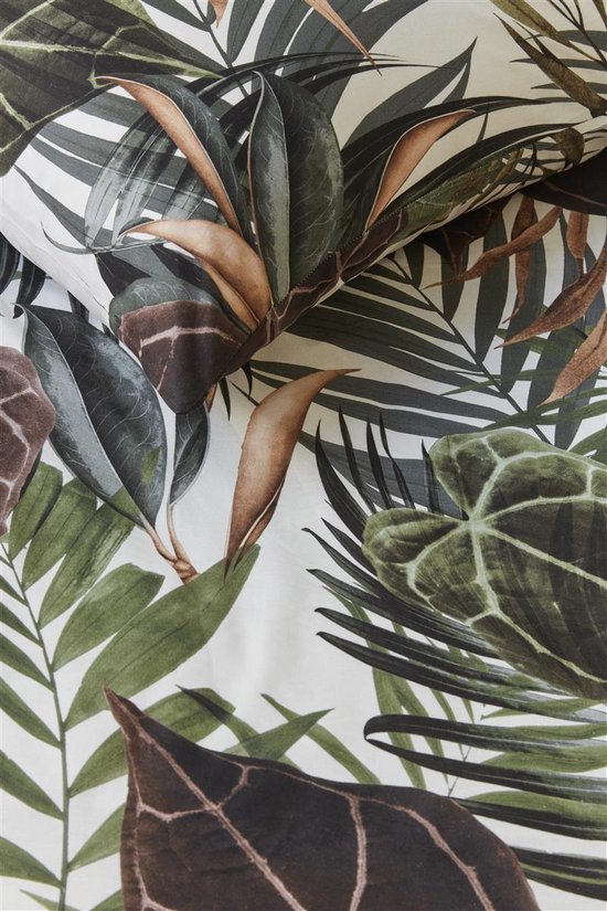 Housse de couette Beddinghouse Ohema - Blanc cassé - 200 x 200/220 cm + 2x 60 x 70 cm