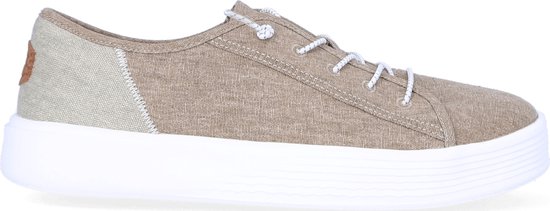 Hey Dude Cody Craft Linen Sneakers - Slip-On Casual Shoes With Elastic Laces & Cushioned Insole