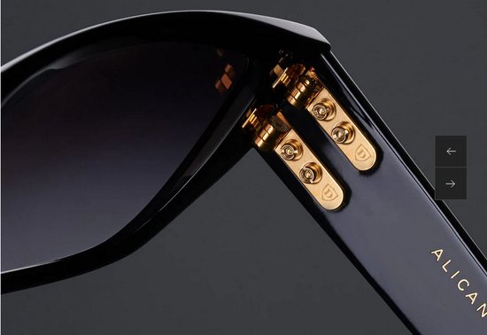 Lunettes de soleil DITA unisexe BLACK OR | DITA ALICAN DTS404-A-01 ÉDITION LIMITÉE