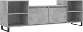 vidaXL-Tv-meubel-160x35x55-cm-bewerkt-hout-betongrijs