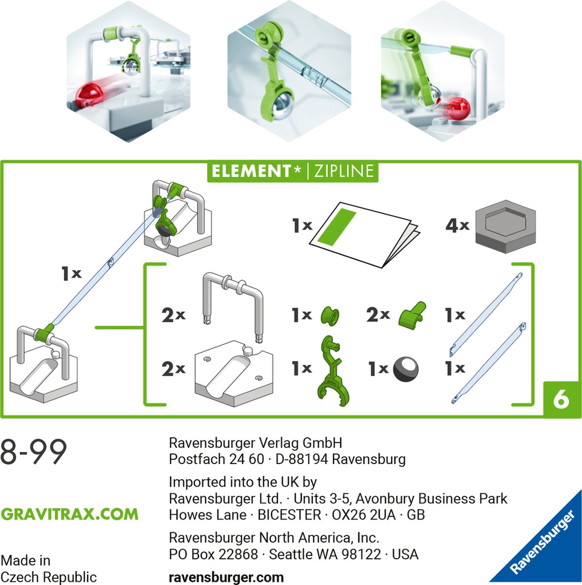 GraviTrax® Zipline Uitbreiding - Knikkerbaan — afbeelding 6