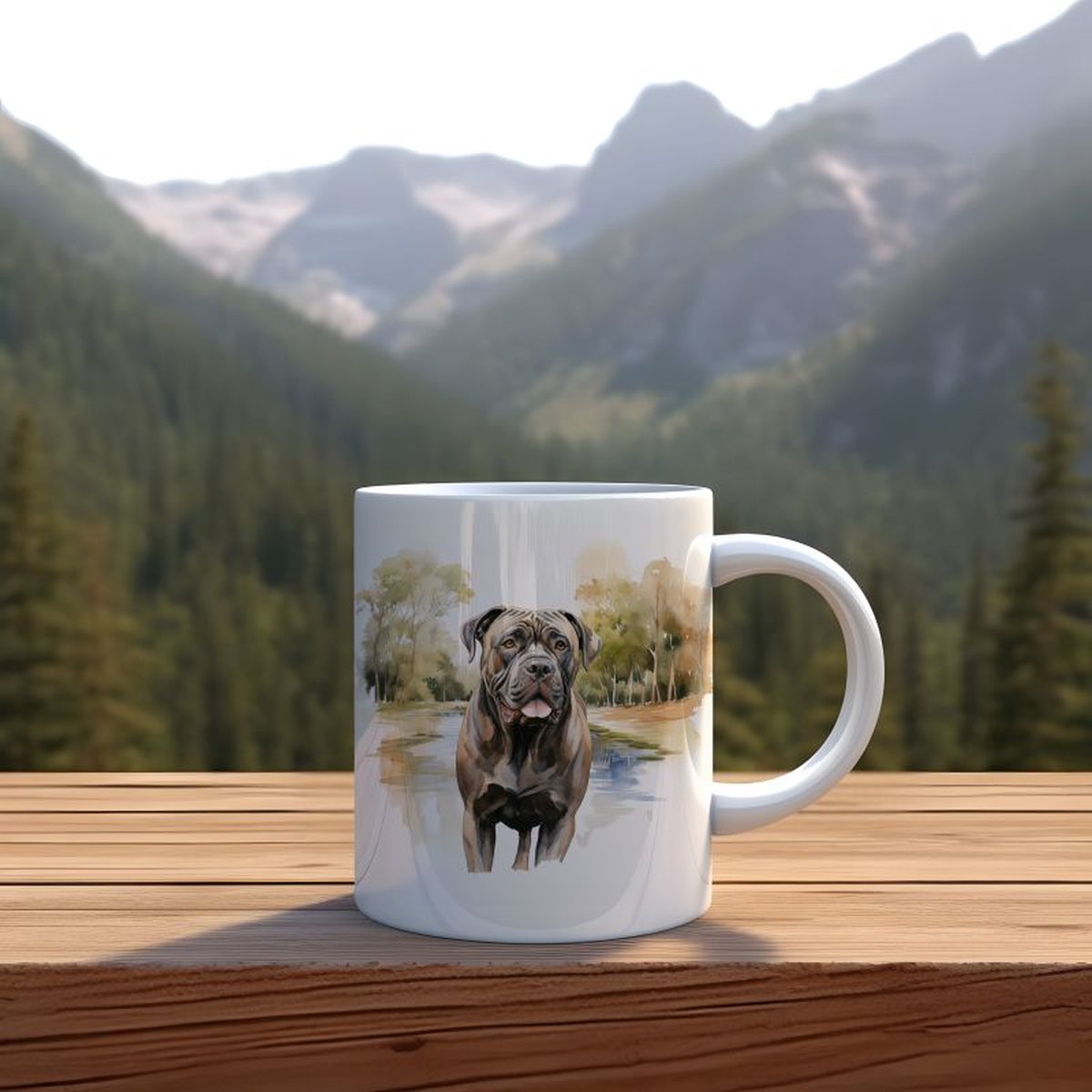 Mok cane corso Beker cadeau voor haar of hem, kerst, verjaardag, honden liefhebber, zus, broer, vriendin, vriend, collega, moeder, vader, hond