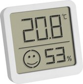 TFA Dostmann Digitales Thermo-Hygrometer mit Komfortzone Thermo- en hygrometer Wit