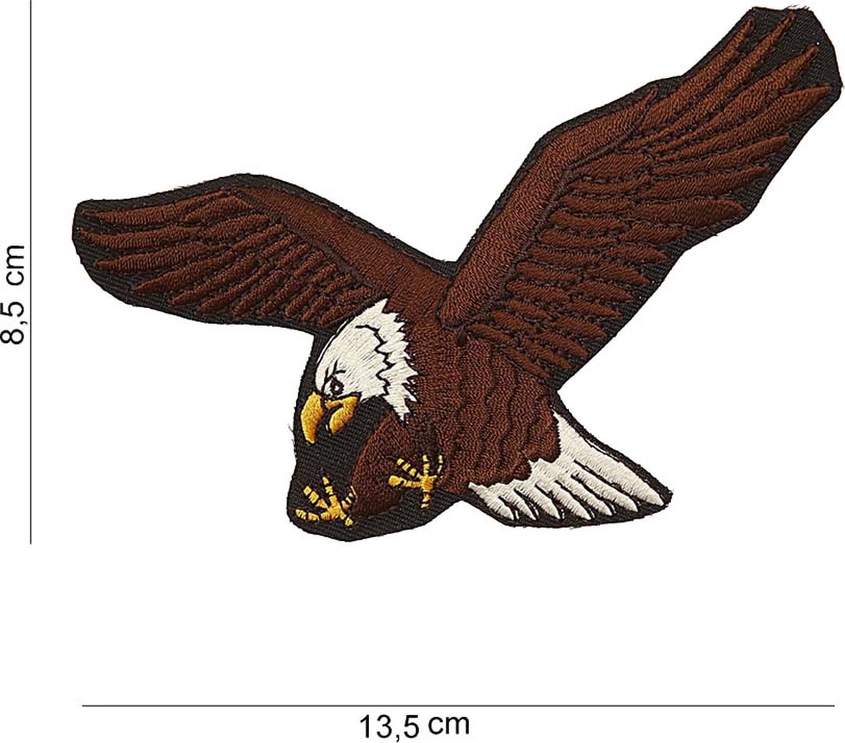 Embleem stof Flying eagle links middel
