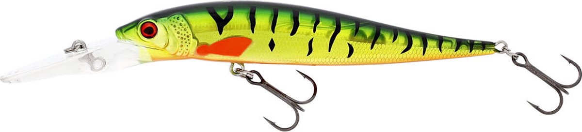 Westin Jerkbite MR Jerkbait 9cm 9g Suspending - Kleur : Firetiger Flash