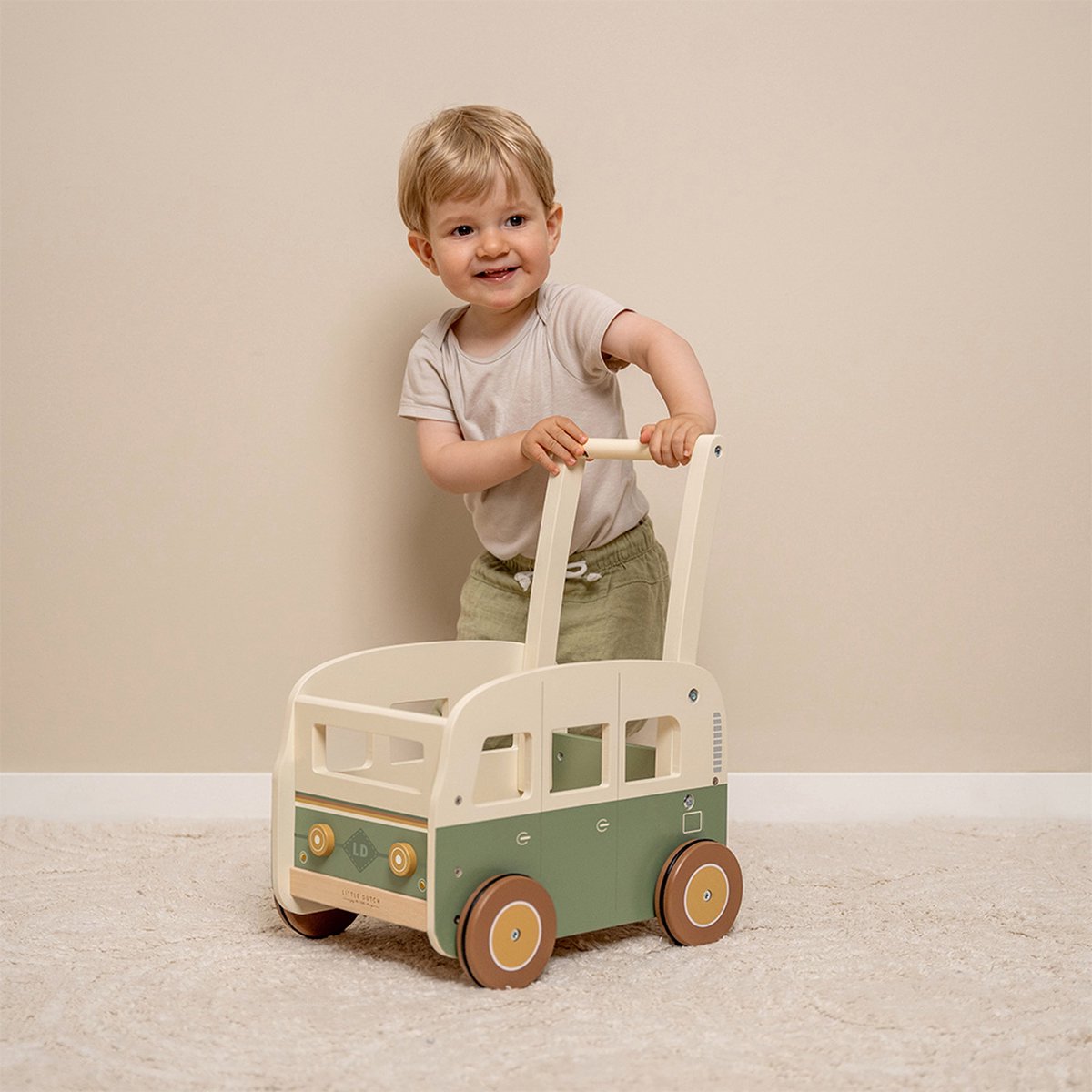 Little Dutch - Vintage Loopwagen - FSC — afbeelding 2