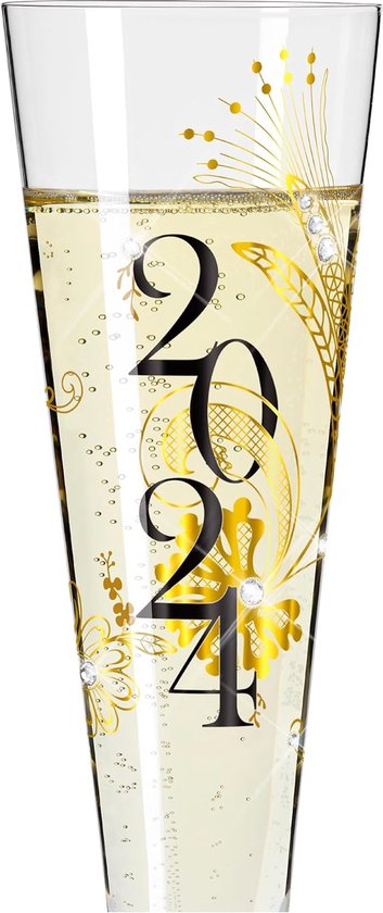 Ritzenhoff 1071029 champagneglas, 200 ml, serie Goldnacht nr. 29, rozen Ritzenhoff 1071029 champagneglas, 200 ml, serie Goldnacht nr. 29, rozen