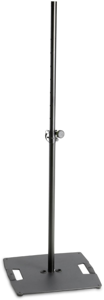 Gravity LS 331 B - Lichtstatief, vierkante stalen voet - zwart
