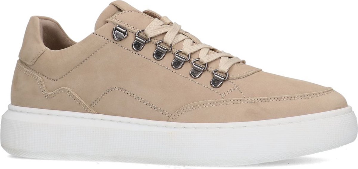 Manfield Homme Baskets en nubuck beige Taille 47 bol