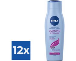 Nivea Shampoo Diamond Gloss - 250ml - 12 - 12 stuks