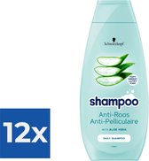 Schwarzkopf Shampoo 400ml Anti Roos - Voordeelverpakking 12 stuks