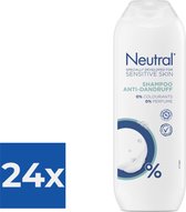 Neutral Shampoo - Anti-Roos 250 ml - Voordeelverpakking 24 stuks