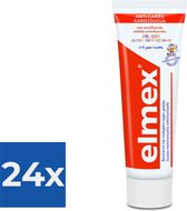 Elmex Anti-Cariës Peuter Tandpasta 75 ml - Voordeelverpakking 24 stuks