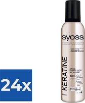 Syoss Styling-Mousse Keratin - Voordeelverpakking 24 stuks