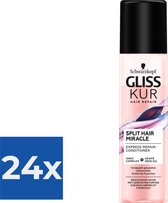 Gliss Kur Anti-Klit spray - Split Hair Miracle 200 ml - Voordeelverpakking 24 stuks