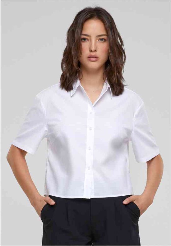 Urban Classics - Oversized shirt Blouse - Wit