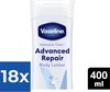 Vaseline Intensive Care Advanced Repair Bodylotion 400 ml - Voordeelverpakking 18 stuks