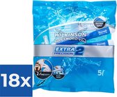 Wilkinson Sword Extra 2 Precision - 5st. - Voordeelverpakking 18 stuks