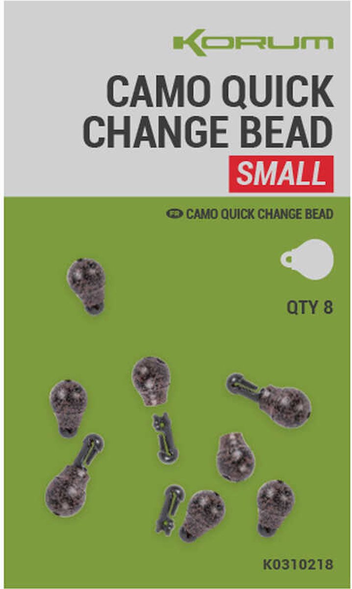 Korum Camo Quick Change Beads - Maat : Large - Korum