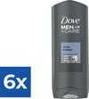 Dove Men + Care Cool Fresh - 400 ml - Douche Gel - Voordeelverpakking 6 stuks