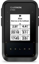 Garmin eTrex Solar - Navigatie - Handheld - Zonne-energie - Multiband-GPS - 2.2 inch scherm - Zwart