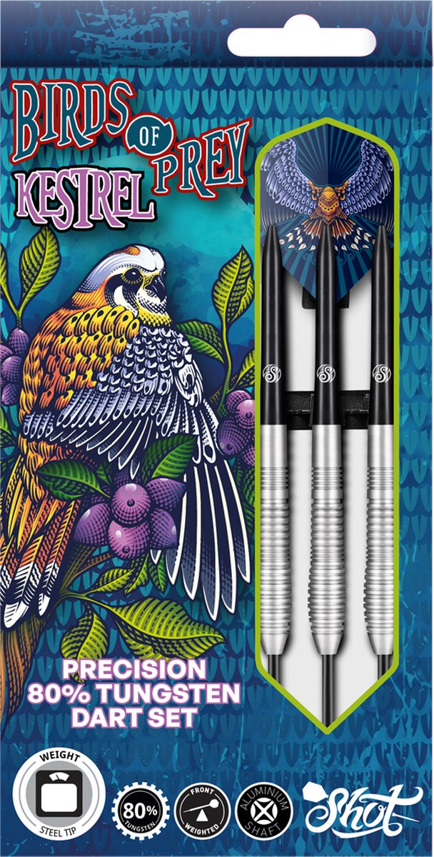 Shot Birds Of Prey Kestrel 80% - Dartpijlen 24 Gram