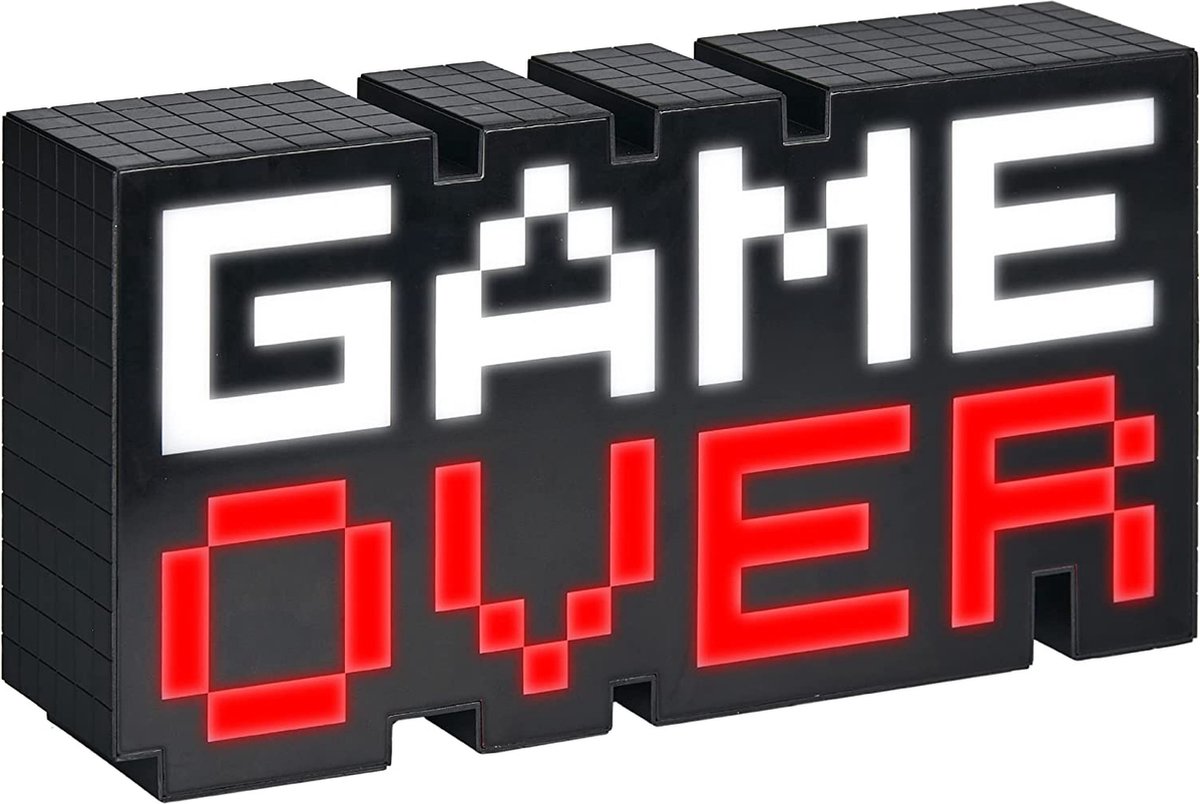 Paladone Game Over Light verlichting