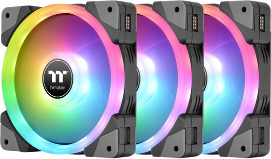 Thermaltake Riing Quad 12 RGB  TT Premium Edition – 3Pack, 120mm