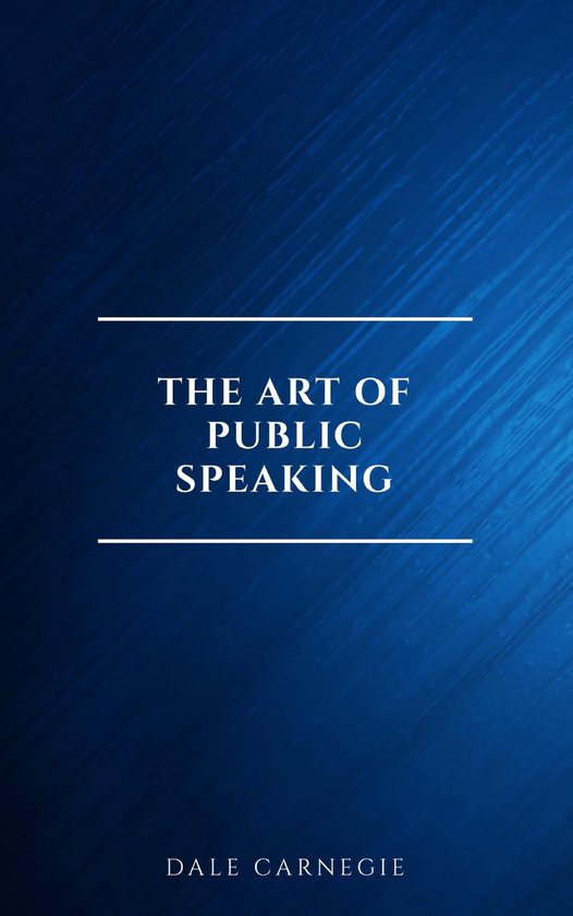 The Art of Public Speaking - cover