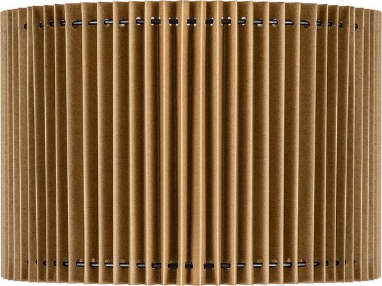 Home Sweet Home - Paper - Cilinder - Verlichting lampenkap - Brown - Moderne lampenkap - 30*30*20 cm - E27 lamphouder - Ontworpen voor tafellampen, staande lampen en kroonluchters - Ontworpen voor slaapkamers en woonkamers