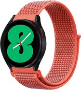 By Qubix Sport Loop nylon bandje - Rood - Xiaomi Mi Watch - Xiaomi Watch S1 - S1 Pro - S1 Active - Watch S2
