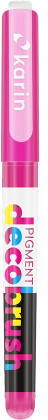 Karin Deco Brushmarker Pigment 211U Cerise | bol