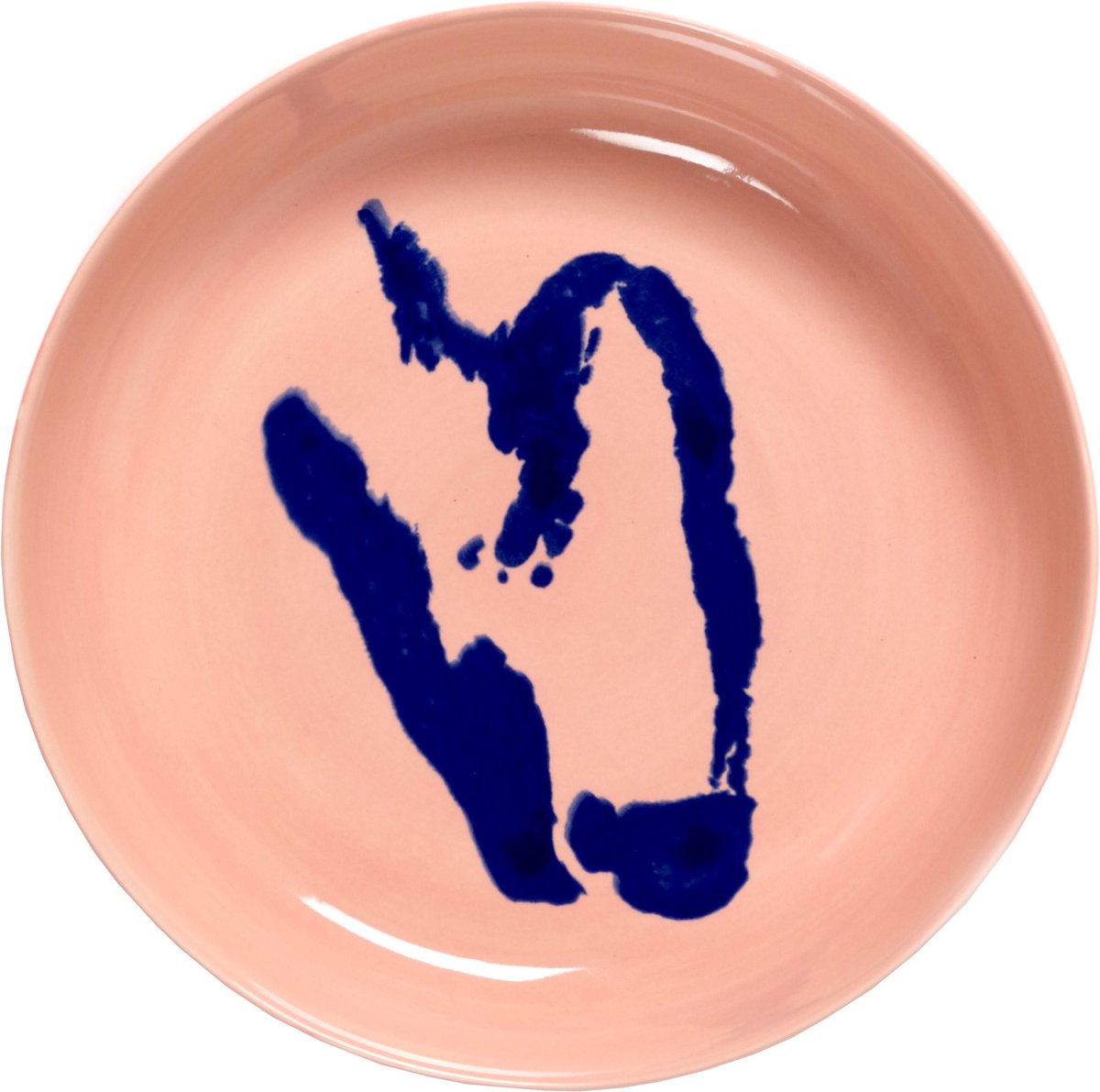 Serax Feast By Ottolenghi Diep Bord Ø22 Pink Pepper Blue