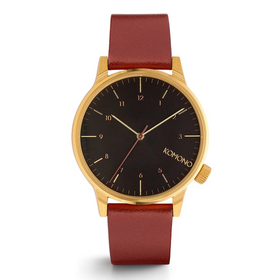 Montre Komono Gris WINSTON CONCRETE Cuir KOM-W2102 TU , - Achat/vente