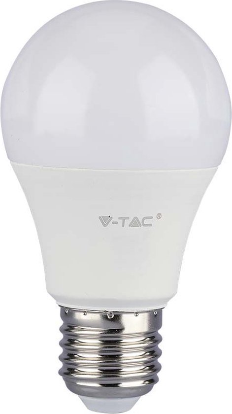 V-TAC VT-211-N E27 LED Lampen - GLS - Samsung - IP20 - Wit - 10.5W - 1055 Lumen - 4000K - 5 Jaar